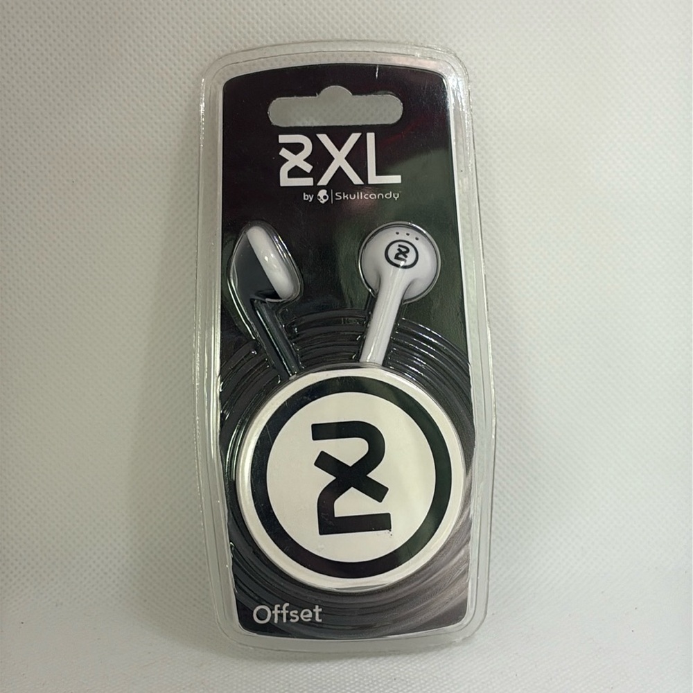 2XL Skullcandy Earbuds/Headphones White/Black Offset